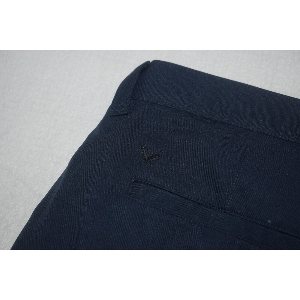 Callaway Golf Shorts Blue Cargo Pocket Performance Flat Front Mens Size 36 x 10"